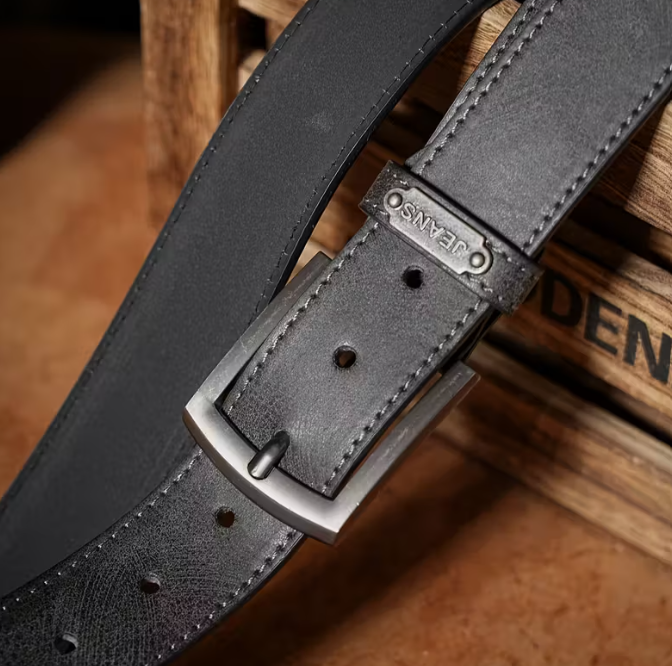 Classic Vintage Pin Buckle Belt – Unisex