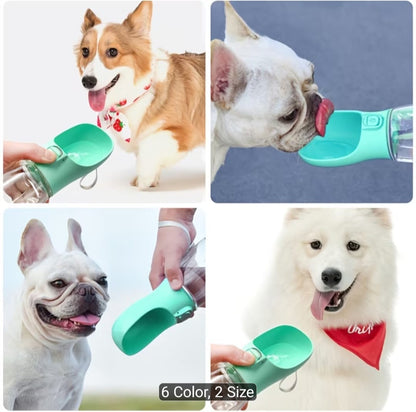 💧 AquaPaw™ Portable Silicone Pet Travel Water Bottle (350ml)