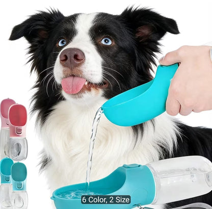 💧 AquaPaw™ Portable Silicone Pet Travel Water Bottle (350ml)