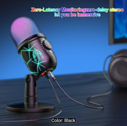 🎙️ Professional RGB Gaming Microphone