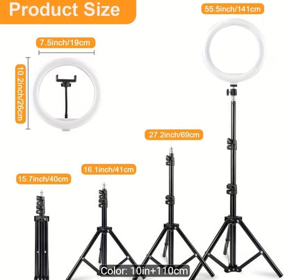💡 CreatorGlow™ Ring Light Studio Kit