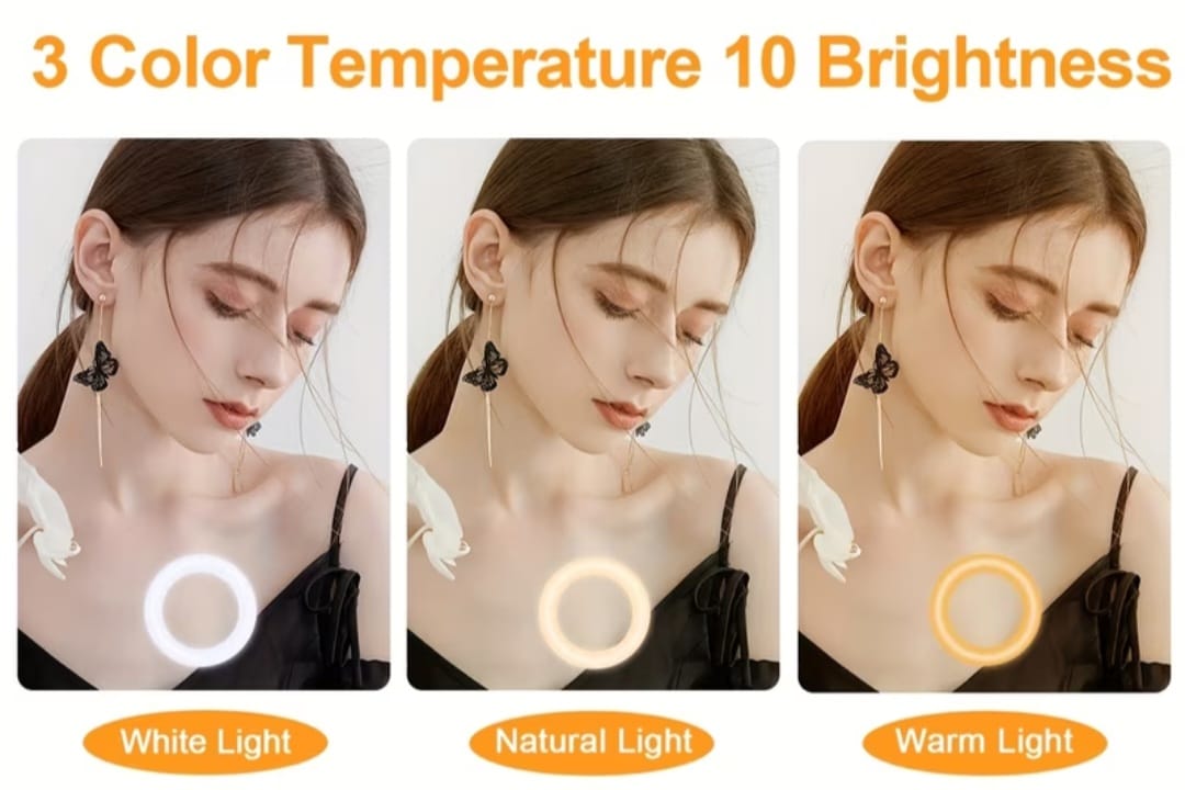 💡 CreatorGlow™ Ring Light Studio Kit