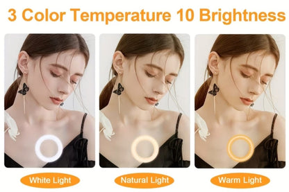 💡 CreatorGlow™ Ring Light Studio Kit