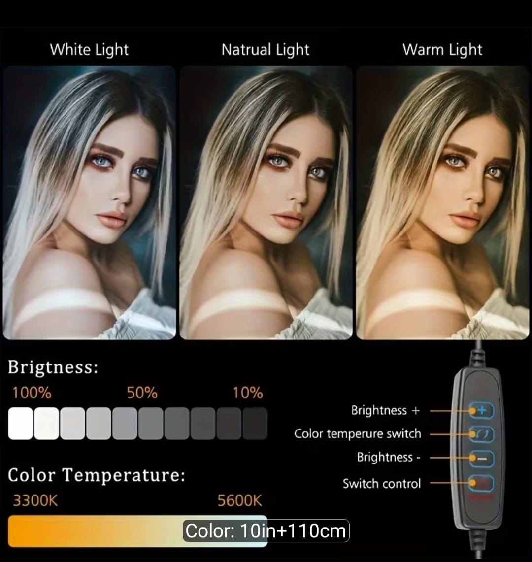 💡 CreatorGlow™ Ring Light Studio Kit