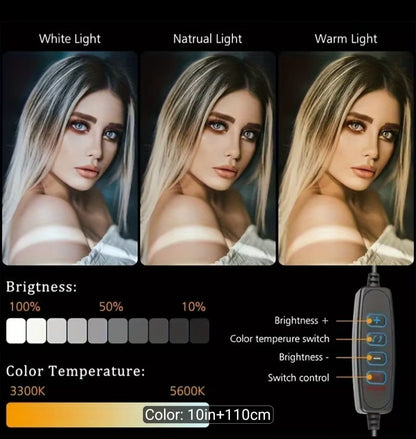 💡 CreatorGlow™ Ring Light Studio Kit