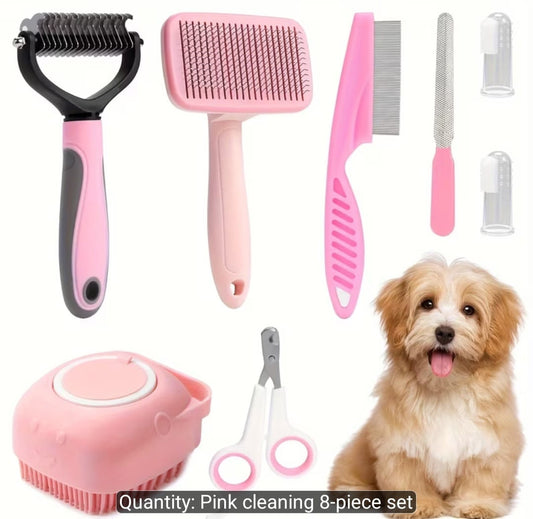 ✂️ PawCare™ 8-Piece Grooming Kit