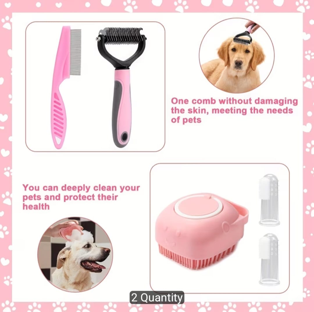 ✂️ PawCare™ 8-Piece Grooming Kit