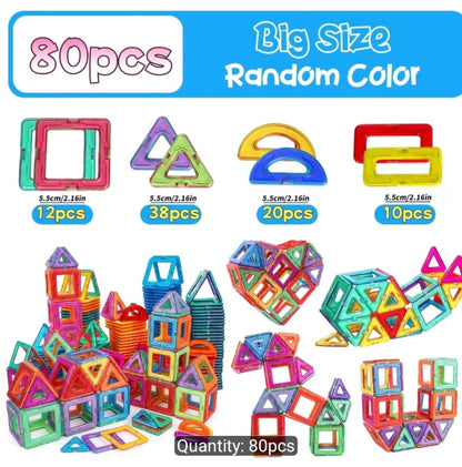 🧲 BuildSmart™ Magnetic STEM Tiles