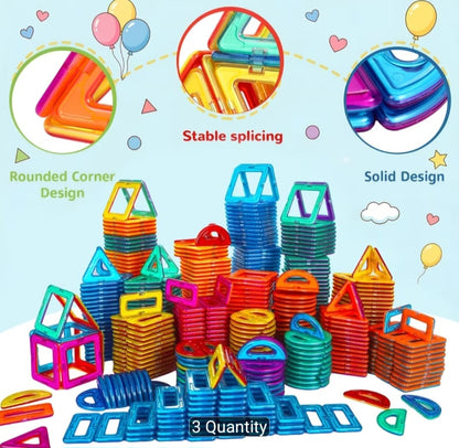 🧲 BuildSmart™ Magnetic STEM Tiles