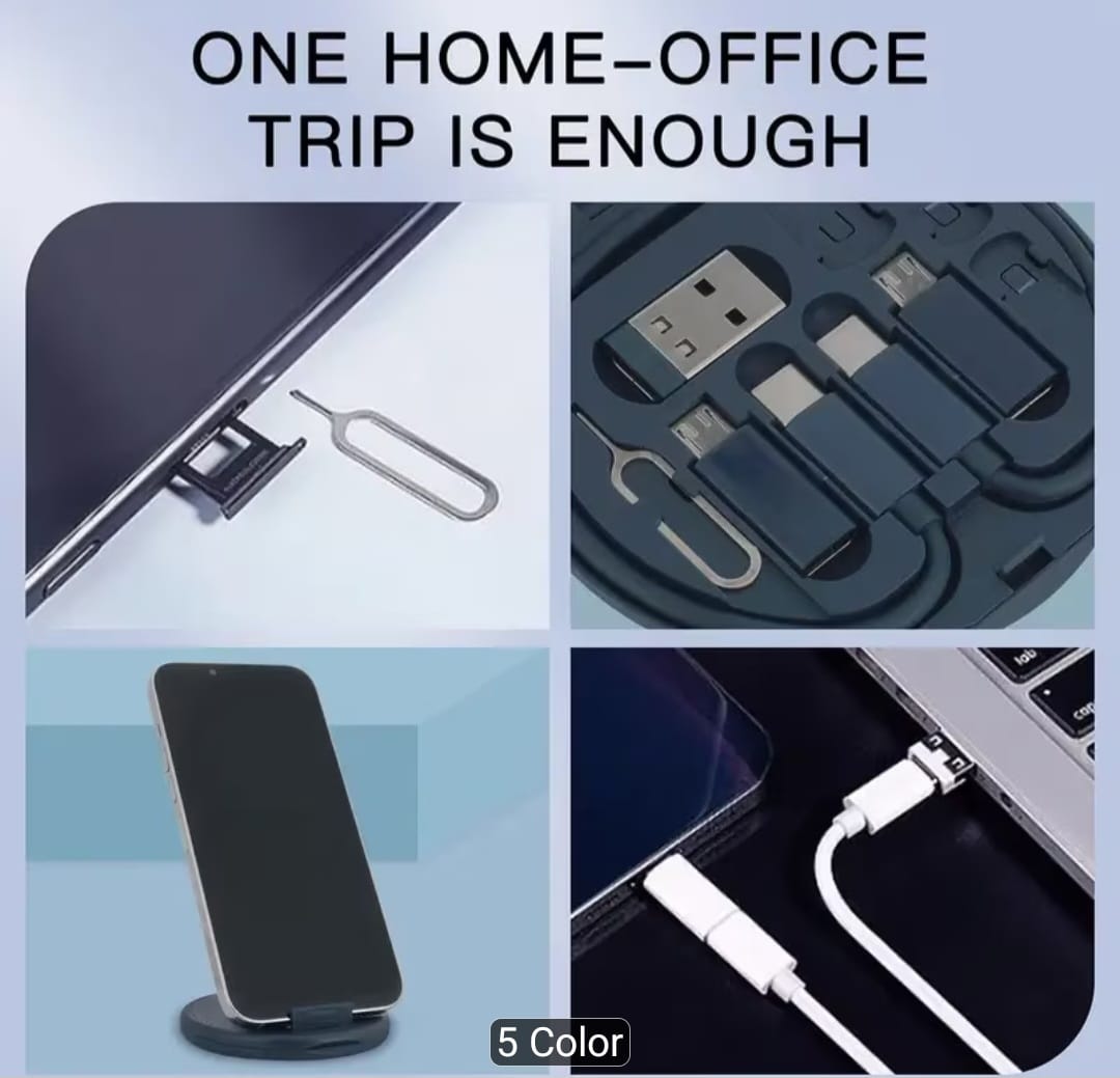 🔌 5-in-1 Universal Charging Cable Kit