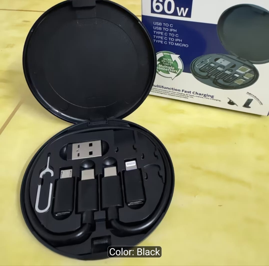 🔌 5-in-1 Universal Charging Cable Kit