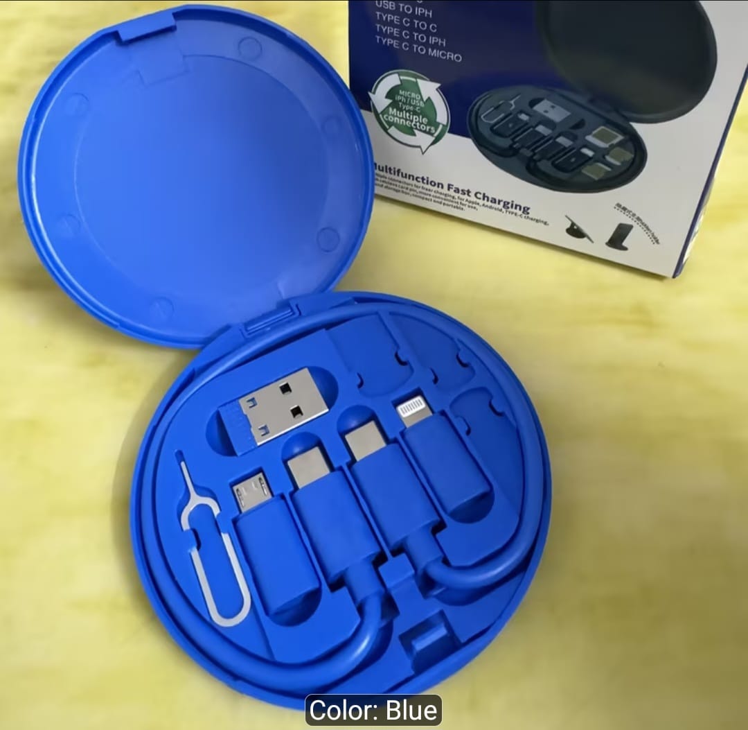 🔌 5-in-1 Universal Charging Cable Kit