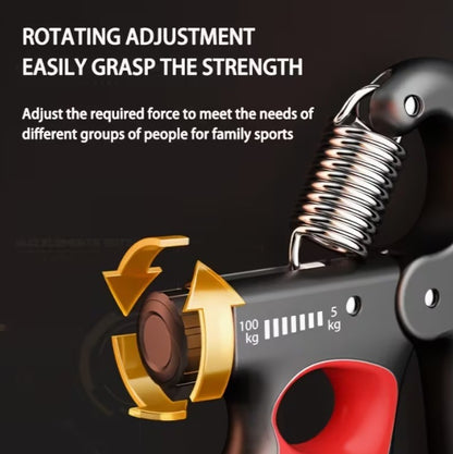 OriginZA FlexGrip™ Adjustable Hand Strength Trainer (5–100kg)