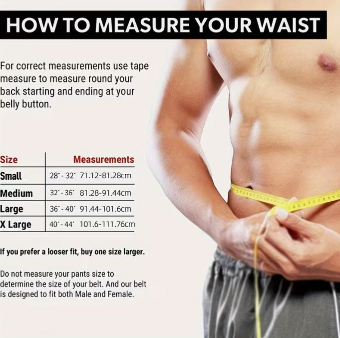 🏋️ Premium PU Leather Weightlifting Belt