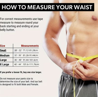 🏋️ Premium PU Leather Weightlifting Belt