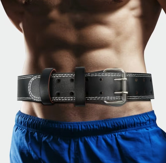 🏋️ Premium PU Leather Weightlifting Belt