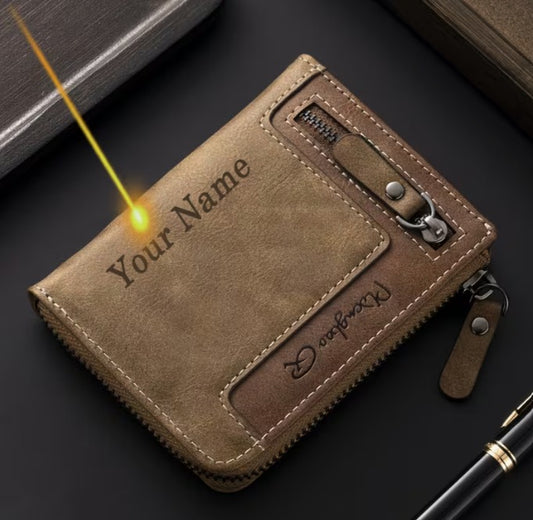 🤎 Personalised Men's Wallet (Personalized)