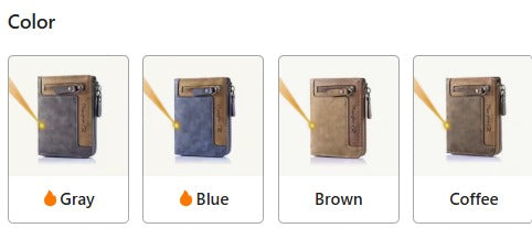 🤎 Personalised Men's Wallet (Personalized)