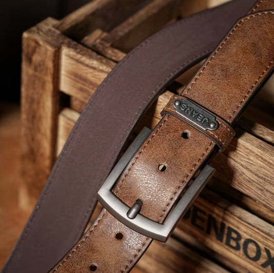 Classic Vintage Pin Buckle Belt – Unisex